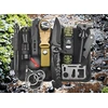 Nela-Styl MILITARY SURVIVAL MEGA SURVIVAL KIT 32in1 Kompaso kišeninio peilio gelbėjimo antklodė