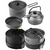 NEO TOOLS TURISTINĖS INDIVIDUALIŲ RINKINYS KEMPINGAS PUODAS FRY POT VIRDULIS 3 viename