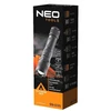 Neo Tools tvirtas audinys, reguliuojamas dirželis, 1xled, 1x2200 mah, aliuminis, juoda, ipx4, priartinimo funkcija