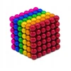 Neocube magnetiniai blokeliai 3D rutuliukai 5mm Vaivorykštė Spalvingas žaislas 216 vnt.