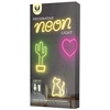Neon LED WIELORYB ciepły balta Bat + USB FLNEO9 Forever Light outlet