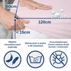 Neperšlampama paklodė, Snibbs čiužinio apsauga 60x120 rožinė