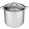 Nerūdijančio plieno puodas 5 l indukcinis 20 cm dujų Altom Design Fabio
