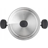 Nerūdijančio plieno puodas + stiklinis dangtis 24 cm pirminis E3084604 Tefal