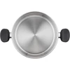 Nerūdijančio plieno puodas + stiklinis dangtis 24 cm pirminis E3084604 Tefal