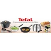 Nerūdijančio plieno puodas + stiklinis dangtis 24 cm pirminis E3084604 Tefal