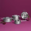 Nerūdijančio plieno puodas su dangčiu FISSLER Pure Collection 1,9 l K2