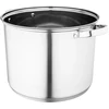 Nerūdijančio plieno puodas. su dangteliu Aukštas 12,5 l 28 cm FABIO Altom Design