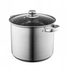 Nerūdijančio plieno puodas. su dangteliu Aukštas 12,5 l 28 cm FABIO Altom Design