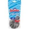 Taffel Nerūdijančio plieno šveistukai SPONTEX STEELMAX, 3 vnt.