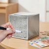 Nerūdijančio plieno taupyklė, taupyklė su numeriais, vaikams ir suaugusiems