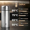 NERŪDIJANČIO PLIENO VAKARIENIS TERMOSAS 1,2L TERMINIS KONTEERIS MAISTUI 24 val.