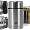 NERŪDIJANČIO PLIENO VAKARIENIS THERMOS 0,75 TERMINIS KONTEERIS MAISTUI 24H