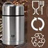 NERŪDIJANČIO PLIENO VAKARIENIS THERMOS 0,75 TERMINIS KONTEERIS MAISTUI 24H
