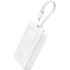„Anker“ išorinė baterija, įmontuotas USB-C laidas, 30 W | A1688H21 | 10000 mAh | Baltas
