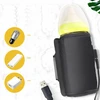 NEŠIOJAMASis TURISTINIS ŠILDYtuvas MAISTO BUTELIAMS PER USB KELIONĖMS AUTOMOBILIU
