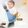 Nešioklė kūdikiams ir mažiems vaikams, su neslystančia sėdyne ant klubų, sveria 4,5-13,5kg (pilka)