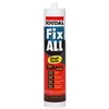 Neutralus silikoninis hermetikas SOUDAL SILIRUB 2, baltos sp., 280 ml