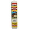 Neutralus silikoninis hermetikas SOUDAL SILIRUB 2, baltos sp., 280 ml
