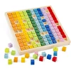New Classic Toys Edukacinė medinė dėlionė Daugybos lentelė