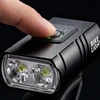 NEW Dviračio žibintas priekinis galinis LED USB atsparus vandeniui įkraunamas 2x galingas