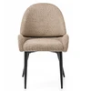 New Home BOUCLE MINŠTA ŠENILĖ KĖDĖ DARK BEIGE GLAMOUR DIENAS BERGAMO