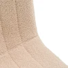New Home BOUCLE TEDDY GELA MINKŠTA KĖDĖ SVETAINEI VALKOJOJE, TAMSIAI BEIGE