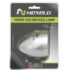 Nexelo Dviračio žibintas, priekinis dviračio žibintas, 3 LED, maitinamas akumuliatoriumi RETRO