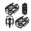Nexelo Pedały rowerowe aluminiowe do roweru MTB juoda su odblaskami NOWE MOCNE
