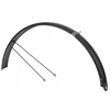 Nexelo Pilnas dviračio purvasaugių komplektas 28" plienas 55mm juodas