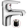 Nexie Vandens maišytuvas vonios kambario praustuvei 016 Nixie 40mm chromuotas