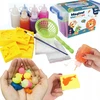 Nicekids PLASTIKAS PASAS VAIKAMS GEL DIY CREATIVE RINKINYS AQUA GEL
