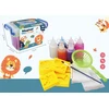 Nicekids PLASTIKAS PASAS VAIKAMS GEL DIY CREATIVE RINKINYS AQUA GEL