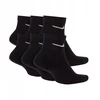 NIKE Everyday Cush Ankle 6-Pack kojinės - 6 poros DRI-FIT Juodas dydis S / 34-38