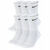 NIKE kojinės, 6 porų rinkinys, aukšta medvilnė, treniruotėms, dydis. 35-38