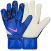 Nike Match Goalkeeper vartininko pirštinės, mėlynos, juodos ir rožinės spalvos HQ0257 458