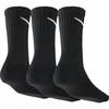 Nike Socks Everyday Socks 3 poros, juodos, 38-42 dydis, medvilninis viršus