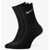 Nike Socks Everyday Socks 3 poros, juodos, 38-42 dydis, medvilninis viršus
