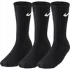 Nike Socks Everyday Socks 3 poros, juodos, 38-42 dydis, medvilninis viršus