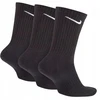 NIKE VALUE COTTON CREW SOCKS 3 POROS JUODOS SX4508 001 r 42-46