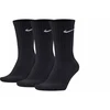 NIKE VALUE COTTON CREW SOCKS 3 POROS JUODOS SX4508 001 r 42-46