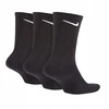 NIKE VALUE COTTON CREW SOCKS 3 POROS JUODOS SX4508 001 r 42-46