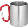 Nils Extreme Nils Camp Nils Nc17110 Raudonas Kempingo Puodelis su Karabinu 300 ml