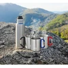 Nils Extreme Nils Camp Nils Nc17110 Raudonas Kempingo Puodelis su Karabinu 300 ml