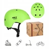 Nils Extreme Kask "orzeszek" su apsaugomis, 52-56 cm, žalias