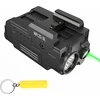 Nitecore NPL25GL pistol tactical light – 900-lumen baltas LED, integrated žalias laser, detachable battery, magnetic charging