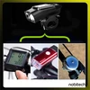 Nobitech DVIRAČIO PRIEKINIS LEMPAS SU SKAITINIU SKAMBOLIU GARBU 3IN1 PRIEKINIS LED Akumuliatorius USB