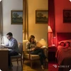 Noblue Stalinė Led lempa E27 12w, klasikinė raudona