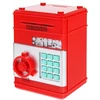 Nobo Seifas, Piggy Bank, bankomatas, grynųjų pinigų įnešimo automatas banknotams, monetos + slaptažodis, šviesa, garsas