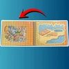 Nocton 20x ANTISTRESS STICKBOOK 3D TIKTOK HOUSE SCENES DIDELI lipdukai stumdami